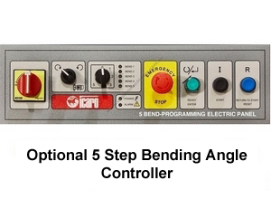 OPTIONAL - 5 Preset Bending Angle Controller OPTIONAL - 5 Preset Bending Angle Controller
